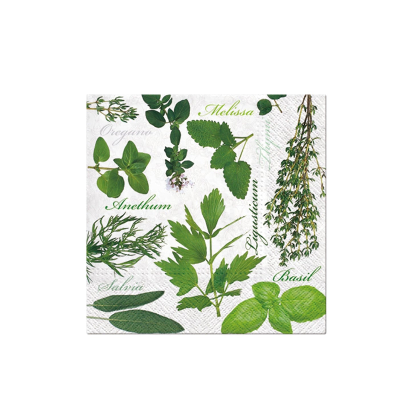 PAW Everyday 3ply Paper Napkin 20pk Herbal Taste