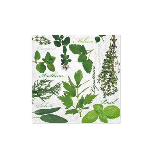 PAW Everyday 3ply Paper Napkin 20pk Herbal Taste
