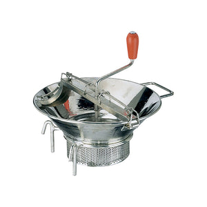 Paderno Food Mill Heavy Duty Tin with 3mm Blade 370mm