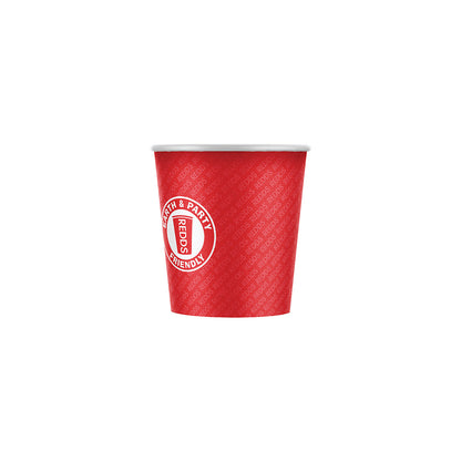 Redds Mini Paper Cup - Home Compostable, 285ml, Pack of 15