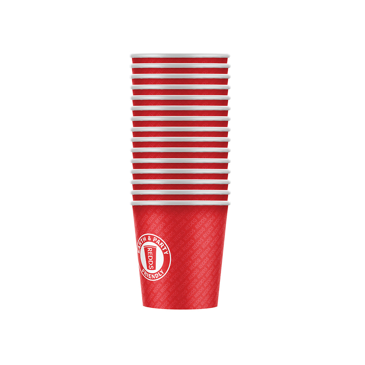Redds Mini Paper Cup - Home Compostable, 285ml, Pack of 15