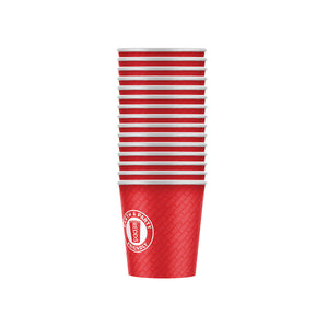 Redds Mini Paper Cup - Home Compostable, 285ml, Pack of 15