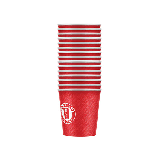 Redds Mini Paper Cup - Home Compostable, 285ml, Pack of 15