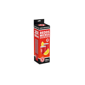 Redds Micro Paper Cup - Home Compostable, 60ml, Pack of 20
