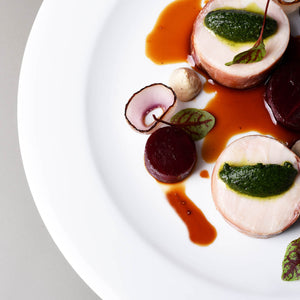 Royal Bone China Ascot Round Rimmed Plate - 311mm, Box of 6