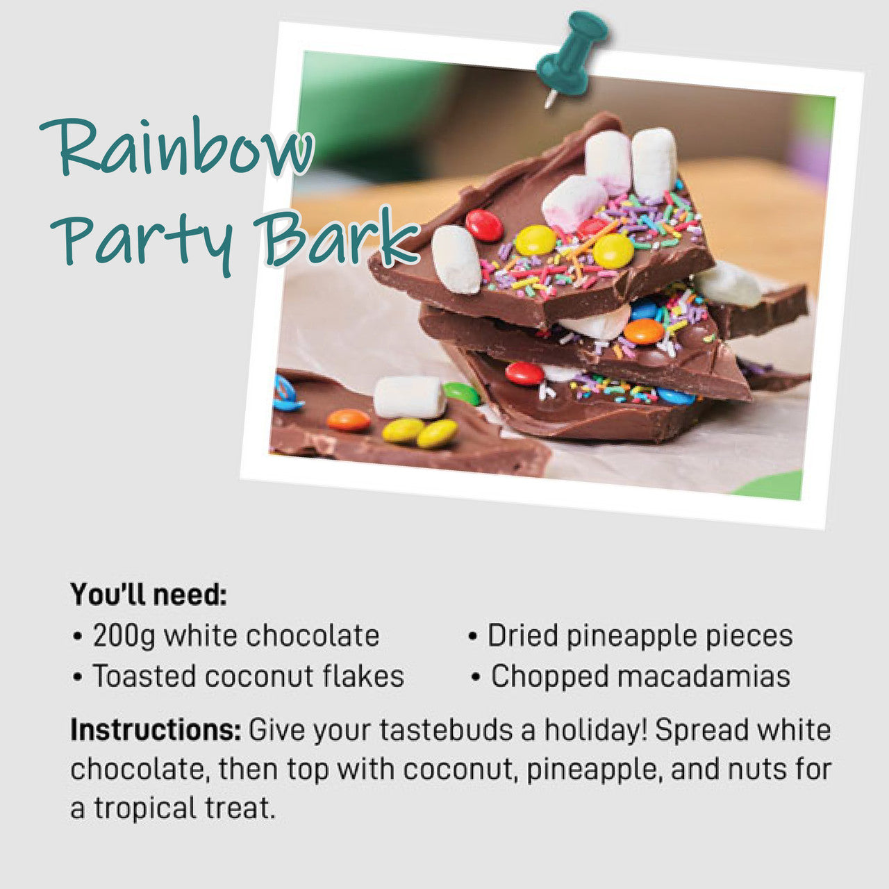 Chocolate Bark Maker