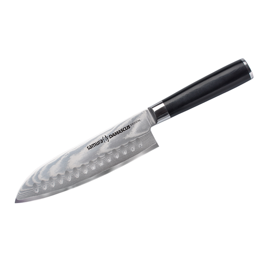 Samura DAMASCUS Santoku Knife - 180mm - Kitchenly