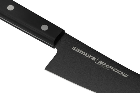 Samura SHADOW Non-Stick Coated Chef's Knife - 166mm, Black - Kitchenly