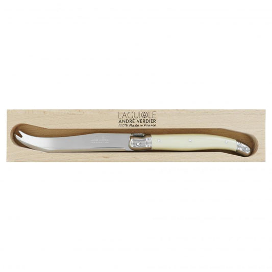 André Verdier Laguiole Debutant Ivory Large Cheese Knife - 1 Piece