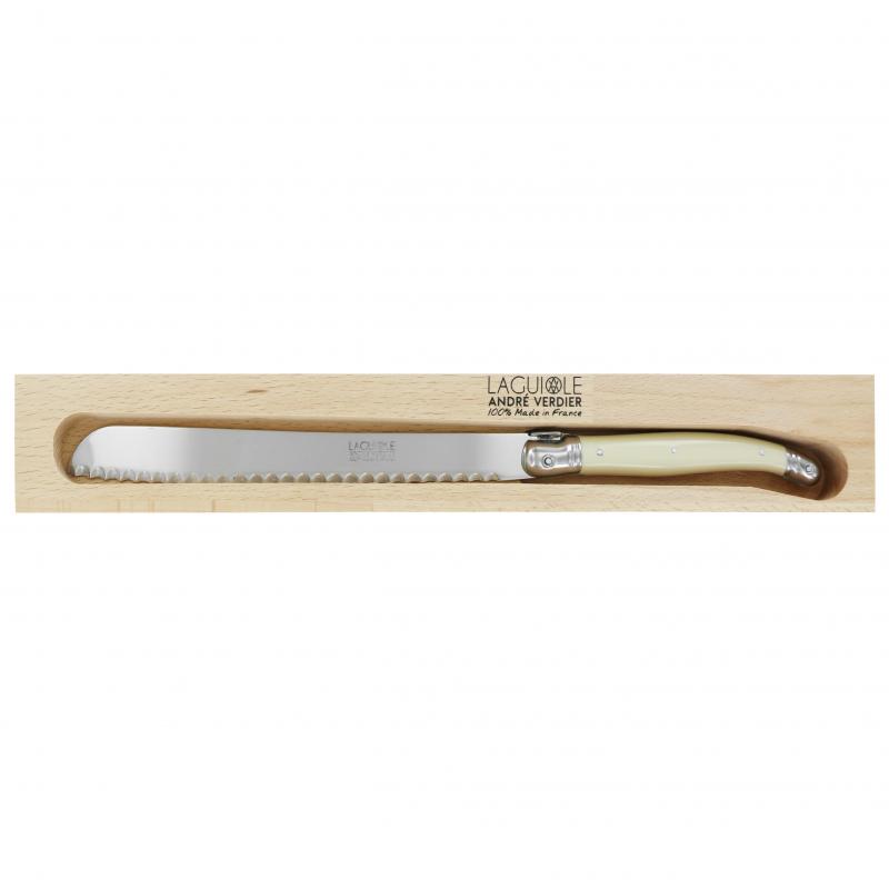 André Verdier Laguiole Debutant Ivory Bread Knife - 1 Piece