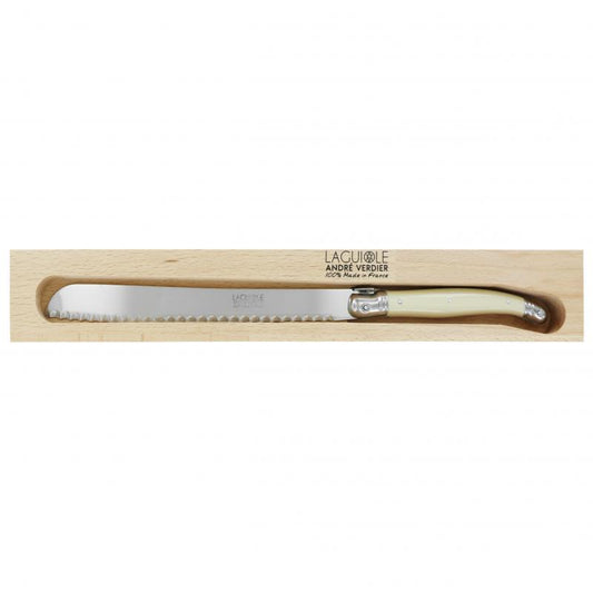 André Verdier Laguiole Debutant Ivory Bread Knife - 1 Piece