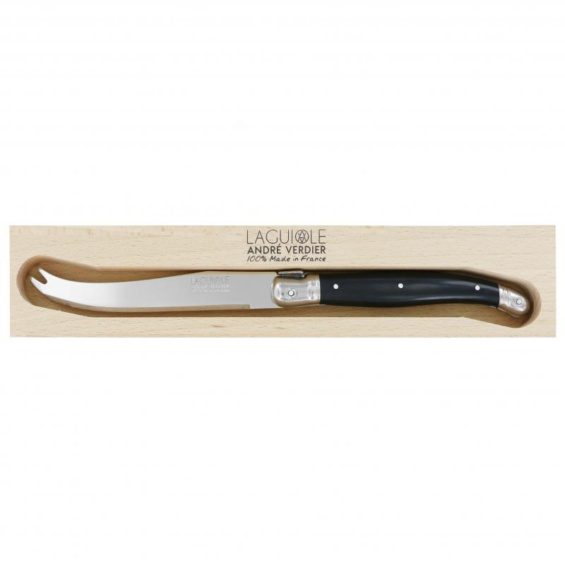 André Verdier Laguiole Debutant Black Large Cheese Knife - 1 Piece