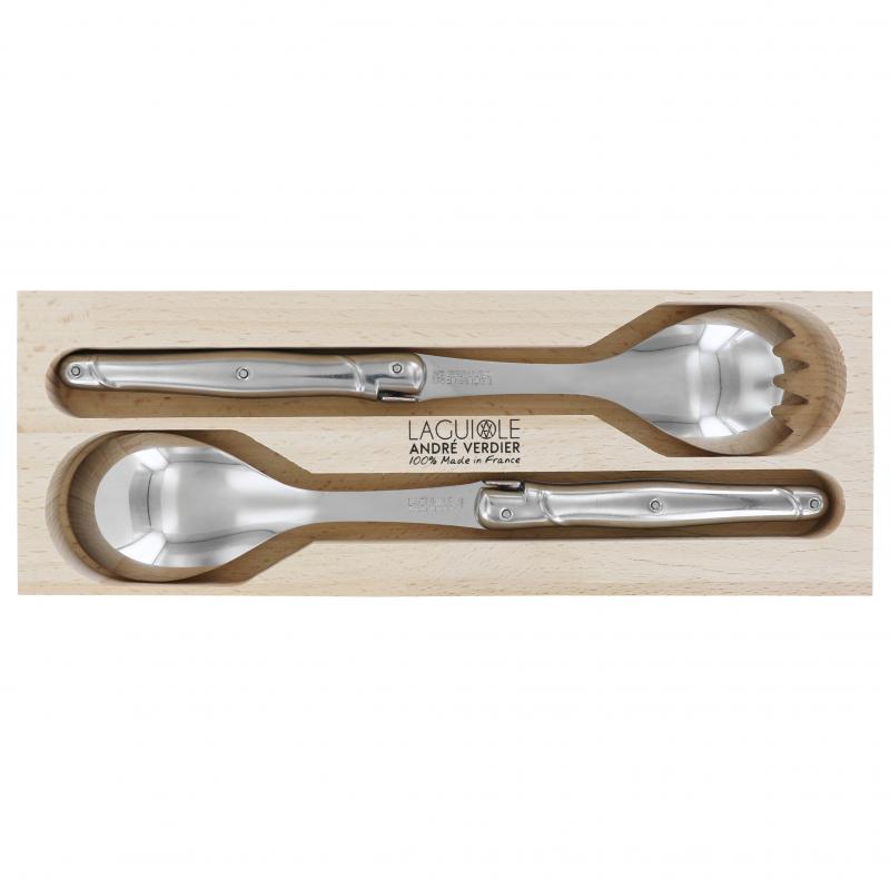 André Verdier Laguiole Debutant Inox Salad Set - 2 Piece