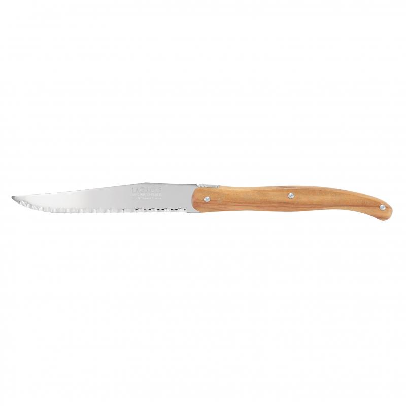 André Verdier Laguiole Debutant Olive Wood Steak Knife - 1 Piece