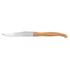 André Verdier Laguiole Debutant Olive Wood Steak Knife - 1 Piece