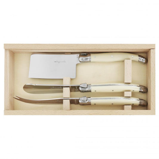 André Verdier Laguiole Classique Cheese Set - 3 Piece
