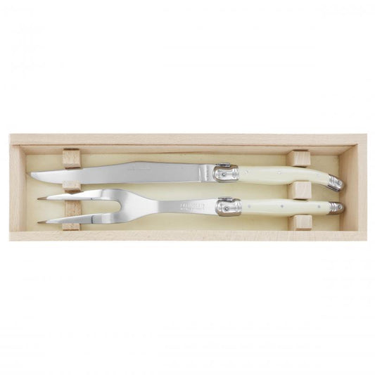 André Verdier Laguiole Classique Carving Set - 2 Piece