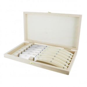 André Verdier Le Thiers Elegance Ivory Steak Knife - 6 Piece