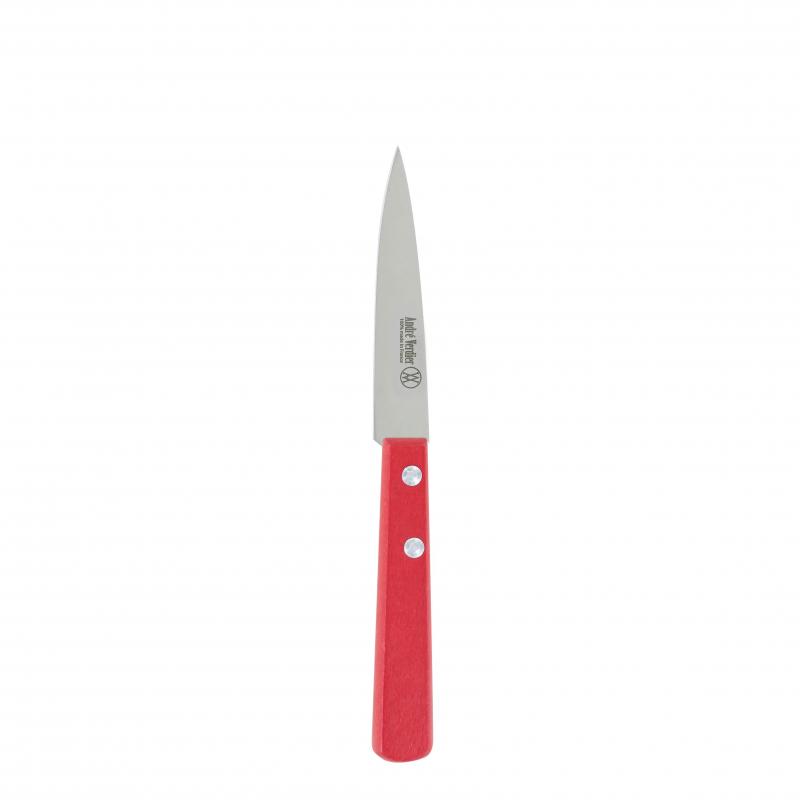 André Verdier Couteaux Prepa Culi Beech Paring Knife - Red