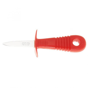 André Verdier Poseidon Oyster Knife 3mm with Guard - Red