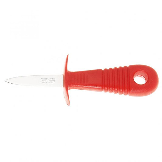 André Verdier Poseidon Oyster Knife 3mm with Guard - Red