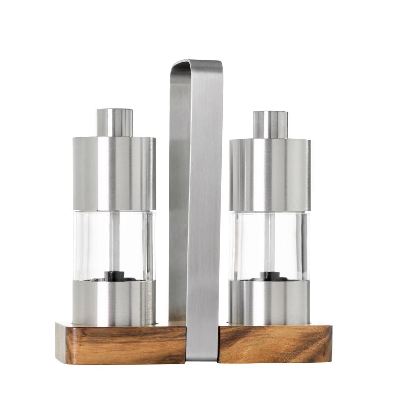 Adhoc Classic Salt And Pepper Mill - 13cm / Set