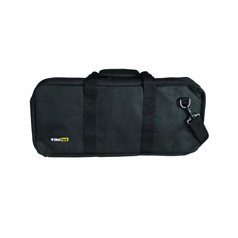 ChefTech 18 Pockets Chef Knife Knives Roll Hand Shoulder Bag Case w Strap - Black