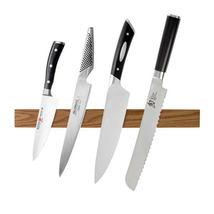 Cheftech Solid Magnetic Knife Rack 60cm - Oak