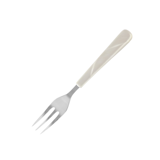 Samura HANNIBAL Steak Knife and Fork - Set for 4, White Handle - Kitchenly