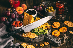 Samura HARAKIRI Chef's Knife - 208mm, Black - Kitchenly