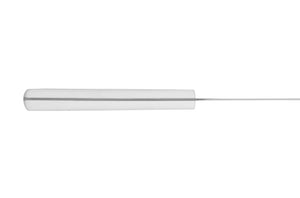 Samura HARAKIRI Knife Set - Utility Knife, Two-sided Saw Knife, Chef's Knife, White Handle, - Kitchenly