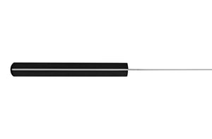 Samura SHADOW Non-Stick Coated Santoku Knife - 175mm, Black - Kitchenly