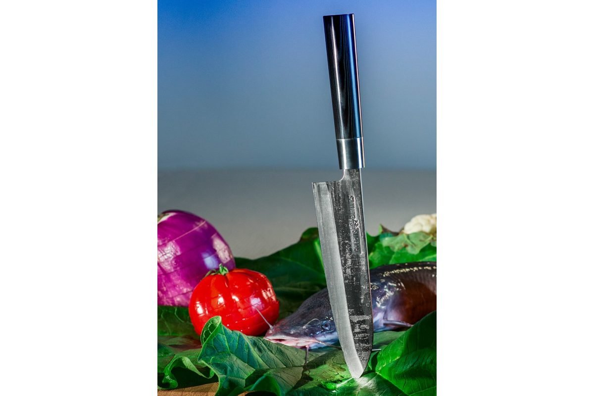 Samura SUPER 5 Santoku Knife - 182mm - Kitchenly