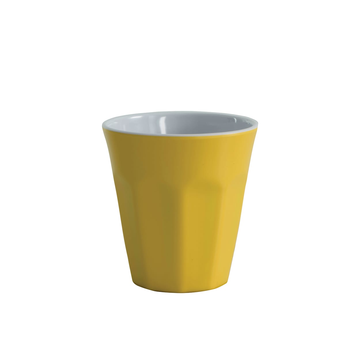 Serroni Melamine Cup 275mL Yellow