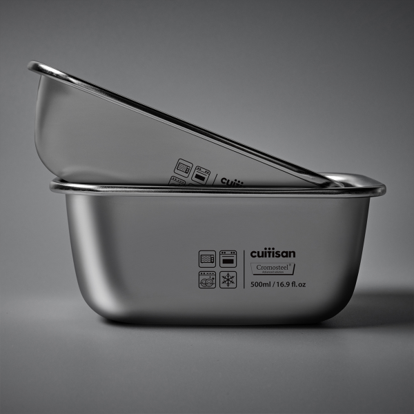 Cuitisan Simple Rectangle No.6 Container - 980ml