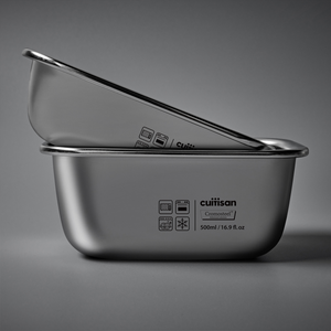 Cuitisan Simple Rectangle No.6 Container - 980ml