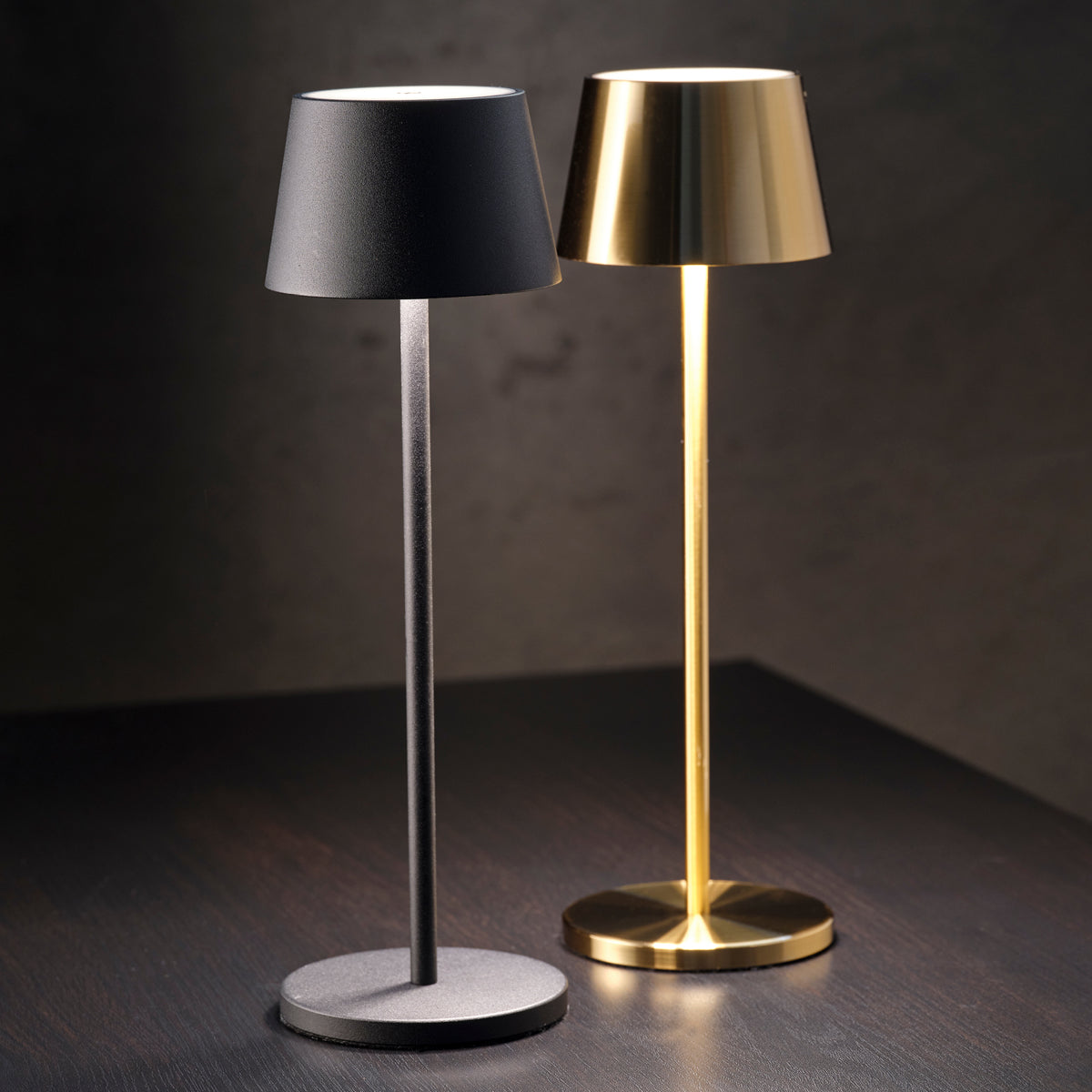 Tablekraft Ambience Amelia Rechargeable Cordless LED Table Lamp - 5200mAh