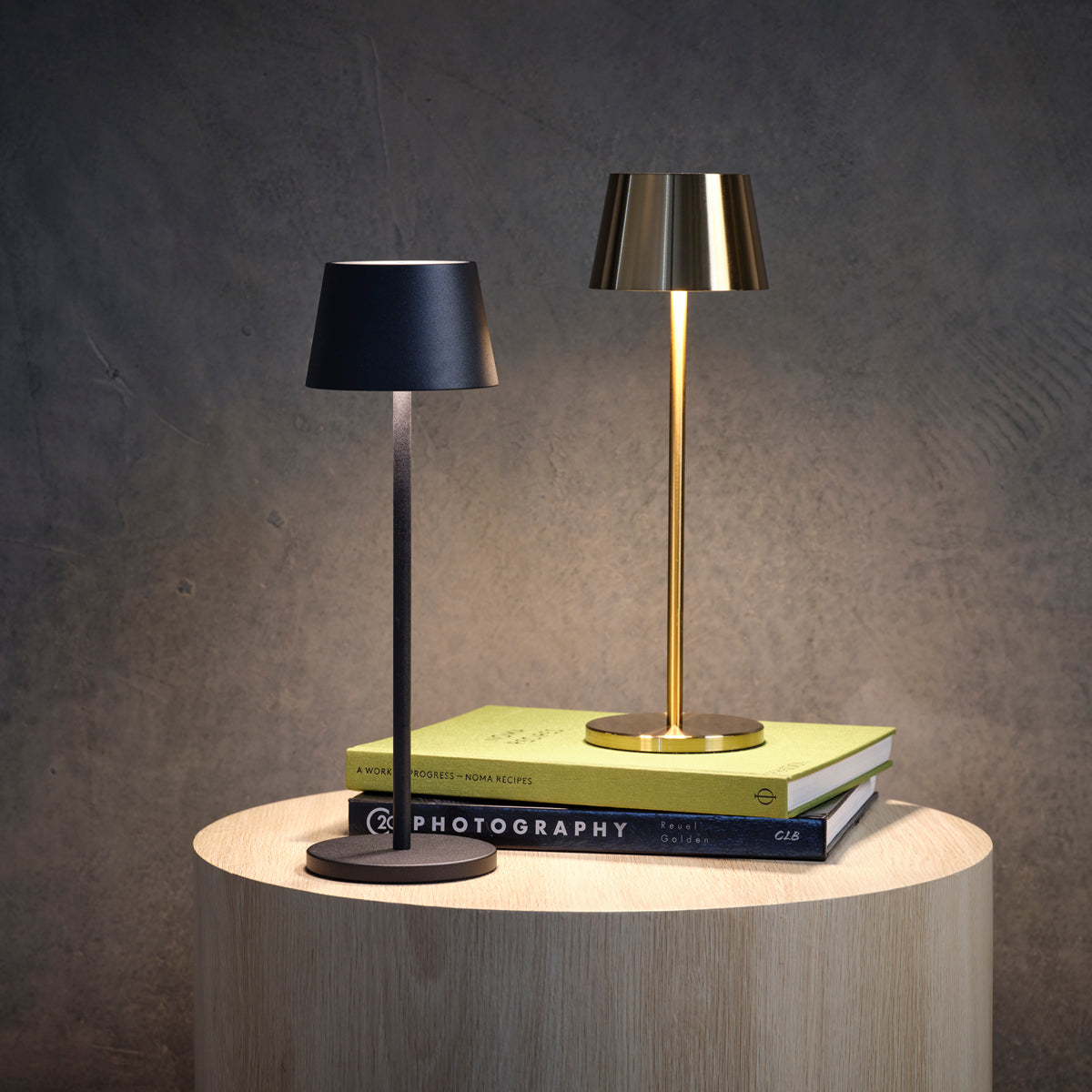 Tablekraft Ambience Amelia Rechargeable Cordless LED Table Lamp - 5200mAh