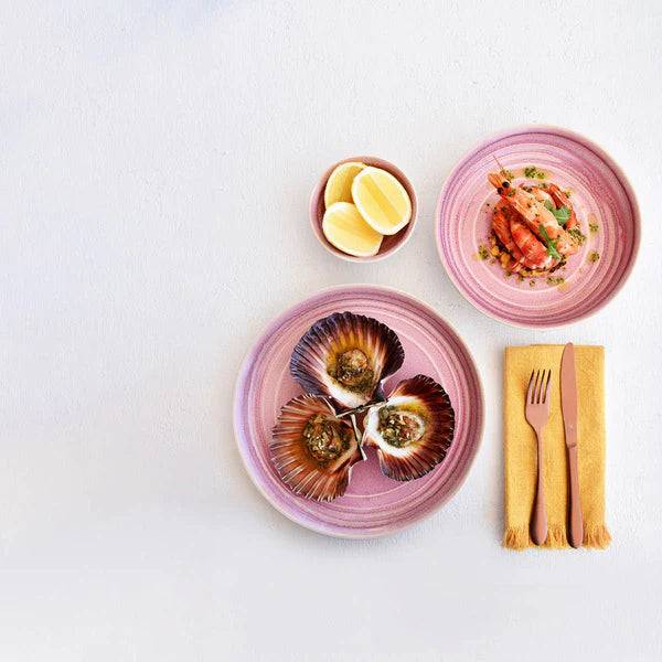 Tablekraft Urban Linea Dusty Pink Round Deep Bowl 160mm (Box of 6)