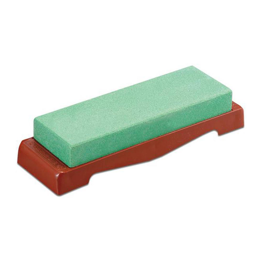 Tojiro Ceramic Professional (Repairing) 400 Grit - w/Non-Slip Stand, 245x75x50mm - Kitchenly