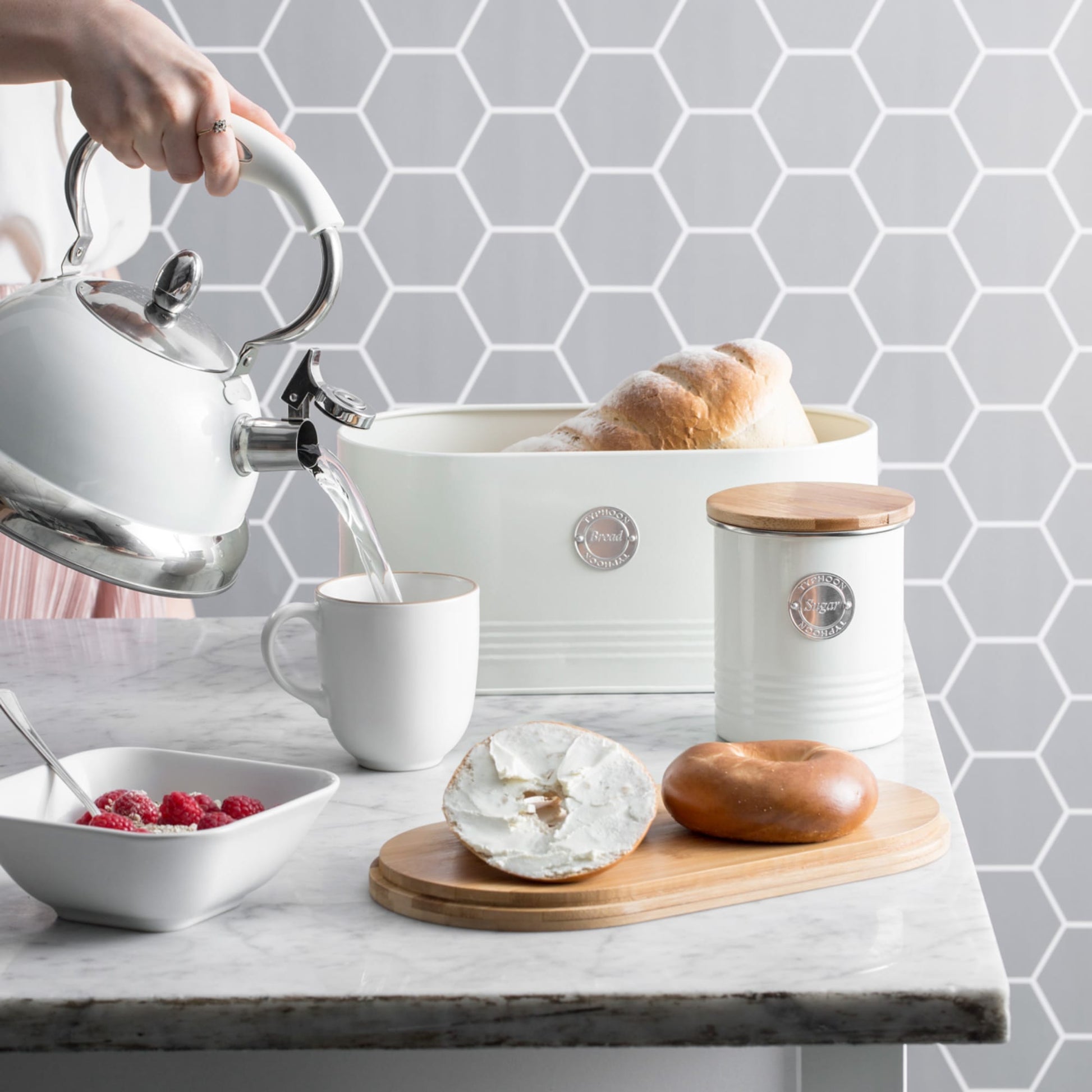 Typhoon Living Bread Bin Cream