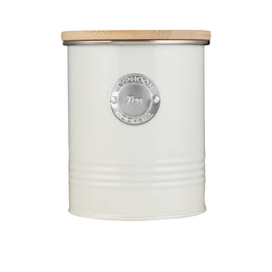 Typhoon Living Tea Canister 1L Cream