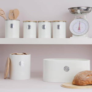 Typhoon Living Tea Canister 1L Cream