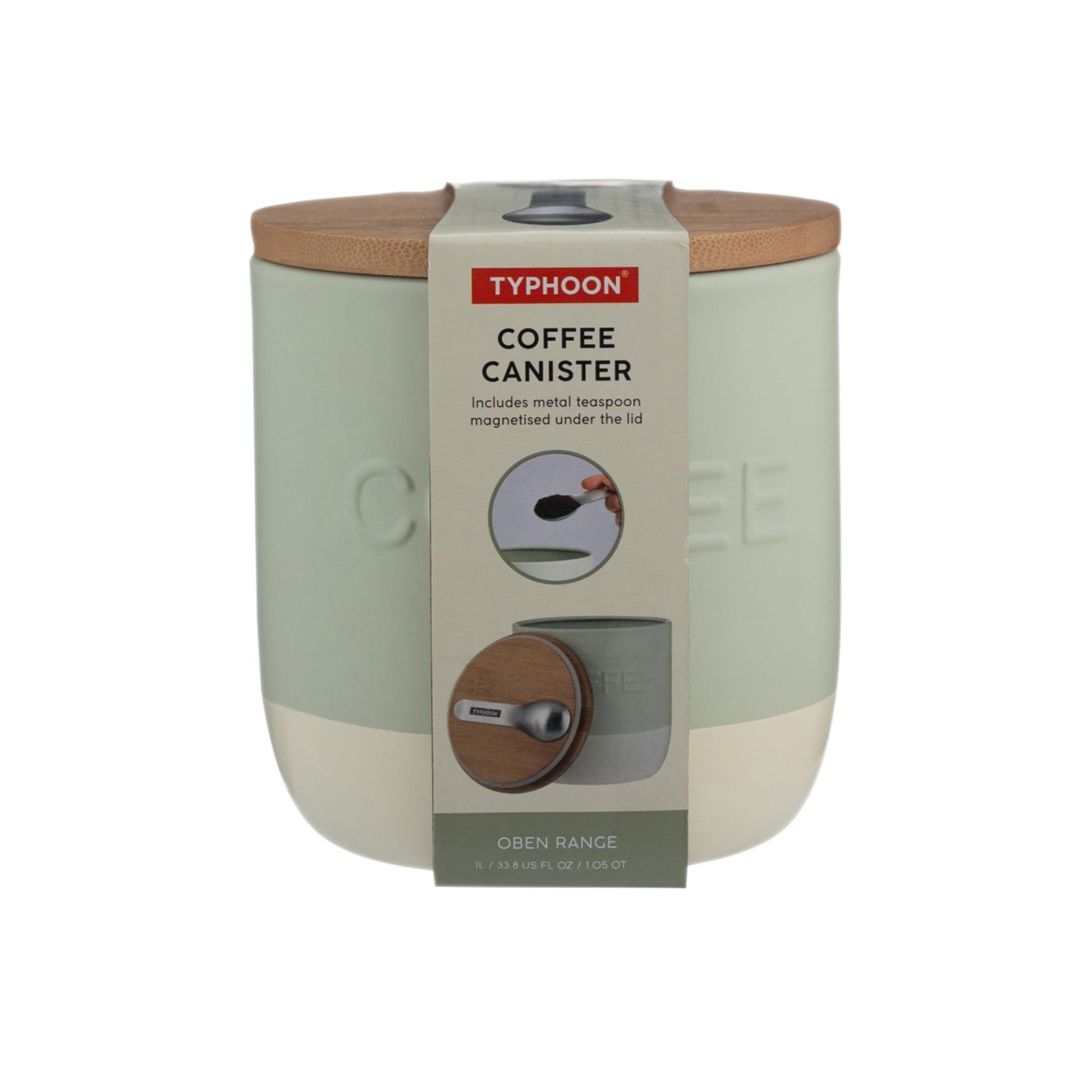 Typhoon Oben Coffee Storage 1L Green