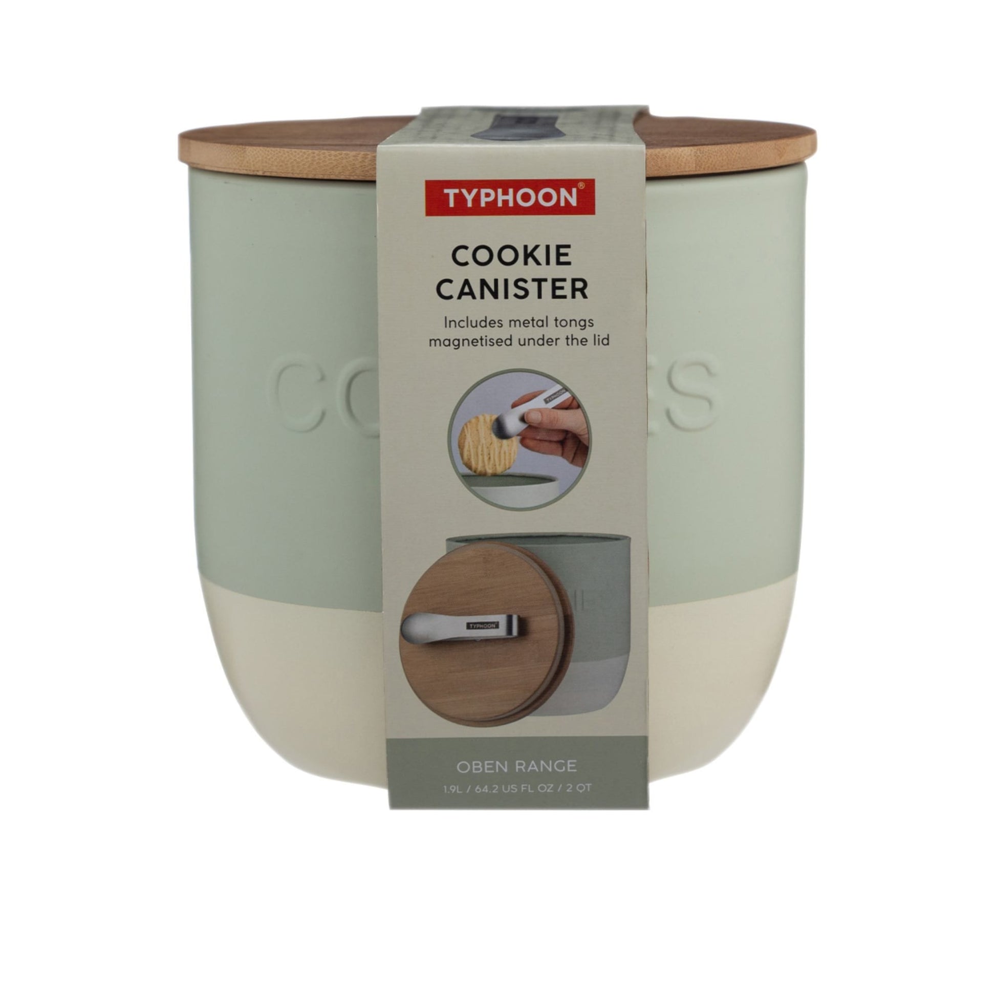 Typhoon Oben Cookie Storage 1.9L Green