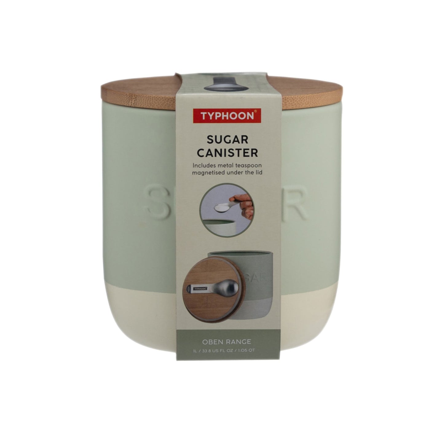 Typhoon Oben Sugar Storage 1L Green