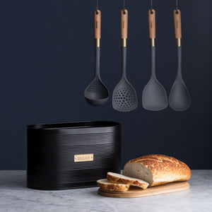 Typhoon Otto Bread Bin Black