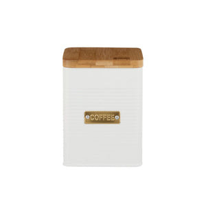 Typhoon Otto Square Coffee Storage 1.6L White
