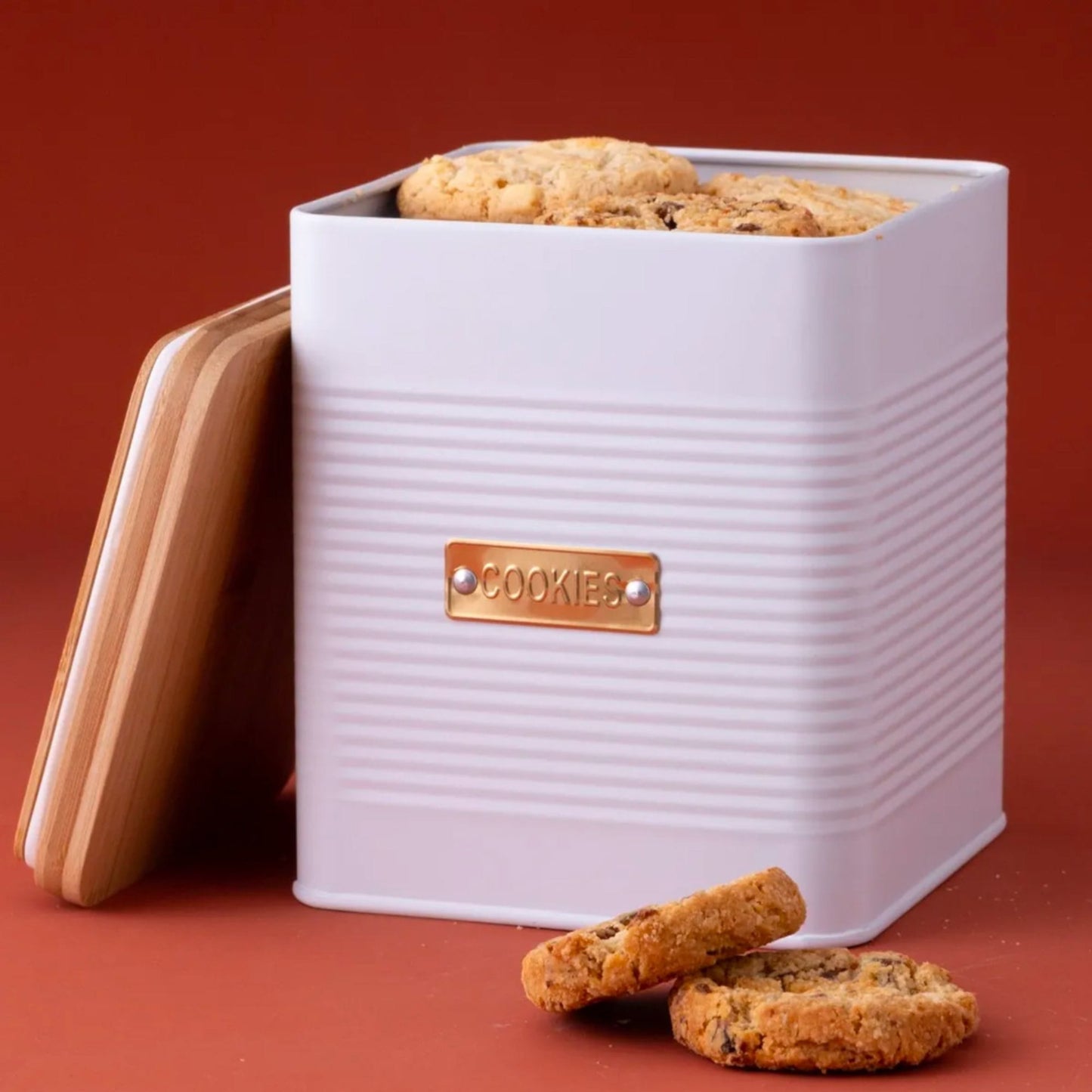 Typhoon Otto Square Coffee Storage 1.6L White