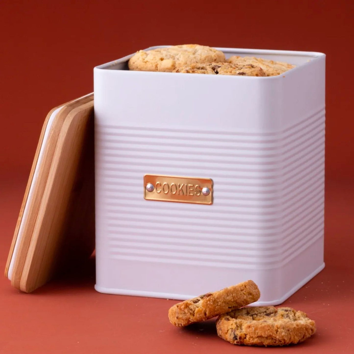 Typhoon Otto Square Cookie Storage 2.7L White
